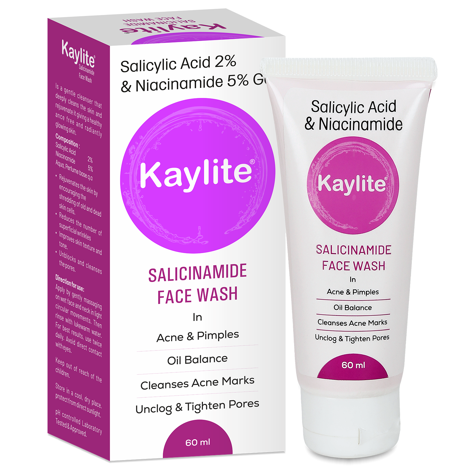 Kaylite Salicinamide Face Wash